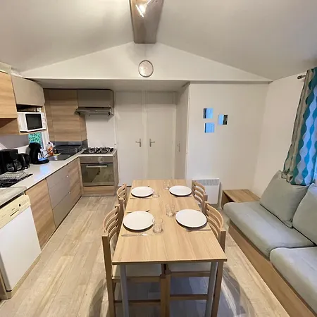 Casa de Férias Mobilhome 8 Pers Climatise La Reserve 4 Etoiles Piscine Proche *